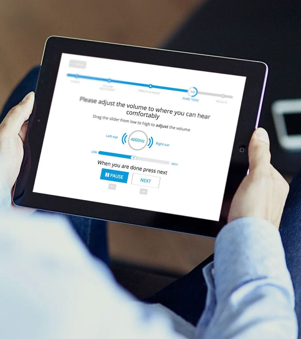 Widex — Online høretest